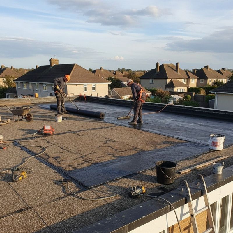 Gravel Roof Repair