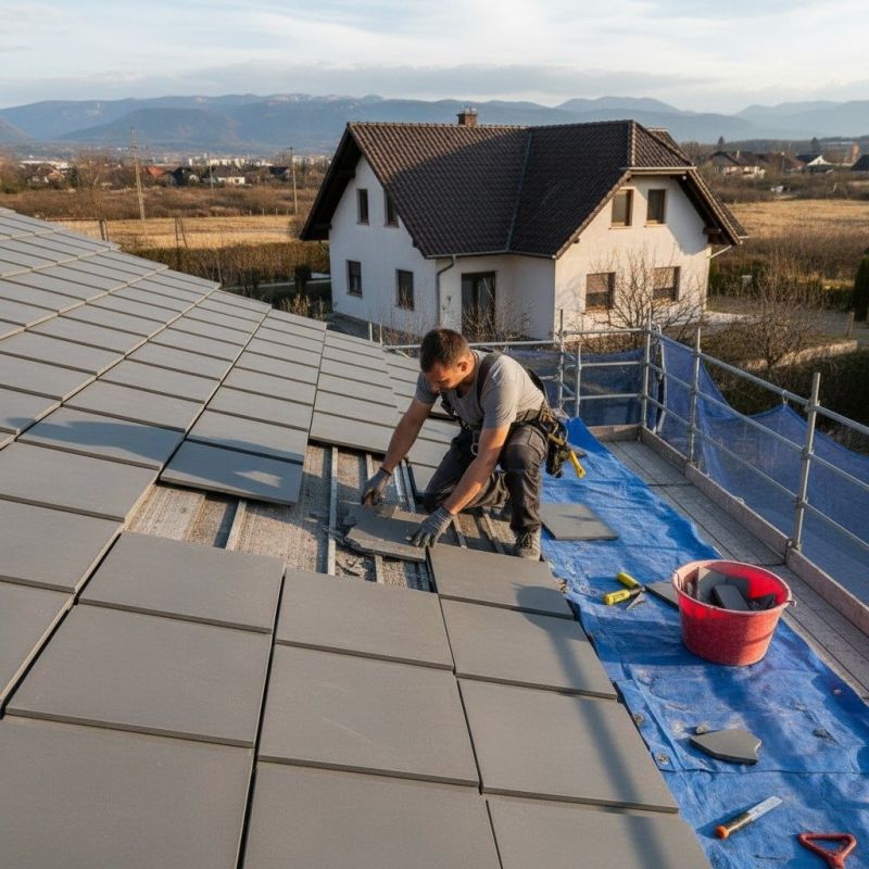 Tar Roof Installation